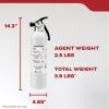 imageKidde Kitchen Fire Extinguishers for Home ampamp Office Use 2 Pack One 1A10BC and One Specialty Kitchen Extinguisher Wall Mount ampamp Strap Brackets Included1 Pack