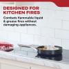 imageKidde Kitchen Fire Extinguishers for Home ampamp Office Use 2 Pack One 1A10BC and One Specialty Kitchen Extinguisher Wall Mount ampamp Strap Brackets Included1 Pack