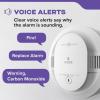 imageKidde Smoke ampamp Carbon Monoxide Detector 10Year Battery Powered Voice Alerts LED Warning Light Indicators 2 Pack