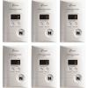 imageKidde Carbon Monoxide Detector Plug In Wall with 9Volt Battery Backup Digital LED Display  2 Pack6 Pack