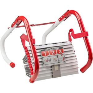 imageKidde Fire Escape Ladder 3Story Rope Ladder Extends to 25Feet AntiSlip Rungs13Foot