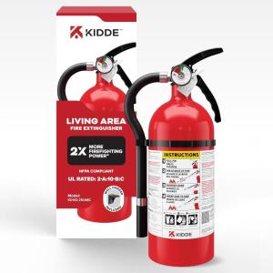 imageKidde Fire Extinguisher for Home For Residential and Living Area Use 2A10BC