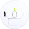 imageKidde Smoke Detector Hardwired Smoke Alarm with Battery Backup FrontLoad Battery Door TestSilence ButtonPack of 2 White