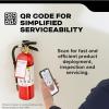 imageKidde CommercialGrade Fire Extinguisher for Office Parking Garages Rechargeable 3A40BC55 LBS