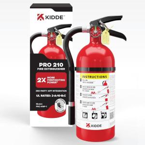imageKidde CommercialGrade Fire Extinguisher for Office Parking Garages Rechargeable 3A40BC4 LBS