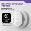 imageKidde Smoke ampamp Carbon Monoxide Detector Combo 10Year Battery Replacement Alert 4 Count Pack of 12 Pack