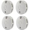 imageKidde Smoke ampamp Carbon Monoxide Detector Combo 10Year Battery Replacement Alert 4 Count Pack of 14 Pack