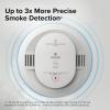 imageKidde Smart Smoke and Carbon Monoxide Detector Ring App Enabled for RealTime Notifications WireFree Interconnectivity AA Battery PoweredHardwired