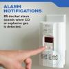 imageKidde Carbon Monoxide  Explosive Gas Natural Gas amp Propane Alarm Plugin with AA Battery Backup Digital Backlit Display 85 dB Alarm Rotating Plug LED Status Indicators 5th Edition COPDLG1 Pack