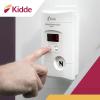 imageKidde Carbon Monoxide Detector Plugin with AA Battery Backup EasytoRead Digital Backlit Display 85 dB Alarm Rotating Plug LED Status Light Indicators 5th Edition COPD1 Pack