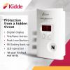 imageKidde Carbon Monoxide Detector Plugin with AA Battery Backup EasytoRead Digital Backlit Display 85 dB Alarm Rotating Plug LED Status Light Indicators 5th Edition COPD1 Pack