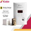 imageKidde Carbon Monoxide Detector Plugin with AA Battery Backup EasytoRead Digital Backlit Display 85 dB Alarm Rotating Plug LED Status Light Indicators 5th Edition COPD1 Pack
