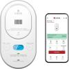 imageKidde Smart Carbon Monoxide Detector amp Indoor Air Quality Monitor Plugin with AA Battery Backup RealTime Notifications 24 GHz WiFi Enabled Rotating Plug 85 dB Alarm 5th Edition COPDLQW