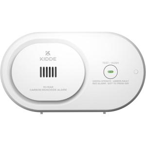 imageKidde Carbon Monoxide Detector 10Year Battery Powered LED Status Indicators 85 dB Alarm 5th Edition COB101 Pack