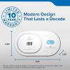 imageKidde Carbon Monoxide Detector 10Year Battery Powered Digital Backlit Display LED Status Indicators 85 dB Alarm 5th Edition COBD101 Pack