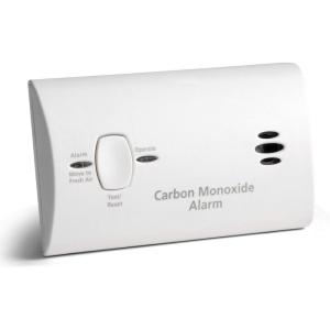imageKidde Carbon Monoxide Detector AA Battery Powered Portable for Travel or Home 85 dB Alarm LED Status Light Indicators 5th Edition COB1 Pack