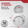 image:imageKidde Smoke Detector AA BatteryPowered WireFree Interconnect Voice Alerts LED Status Light 85 dB Alarm 5inches 20SDRVRFAA BatteryPowered