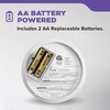 image:imageKidde Smoke Detector AA BatteryPowered WireFree Interconnect Voice Alerts LED Status Light 85 dB Alarm 5inches 20SDRVRFAA BatteryPowered
