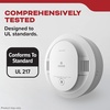 image:imageKidde Smoke Detector AA BatteryPowered WireFree Interconnect Voice Alerts LED Status Light 85 dB Alarm 5inches 20SDRVRFAA BatteryPowered