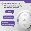 image:imageKidde Smoke Detector AA BatteryPowered WireFree Interconnect Voice Alerts LED Status Light 85 dB Alarm 5inches 20SDRVRFAA BatteryPowered